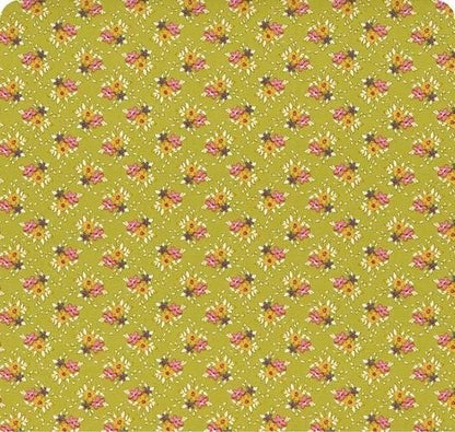 Tilda Creating Memories Spring and Easter Pastels Fabric Collection Frida Lime Authentic Premium 100% Cotton Fabrics