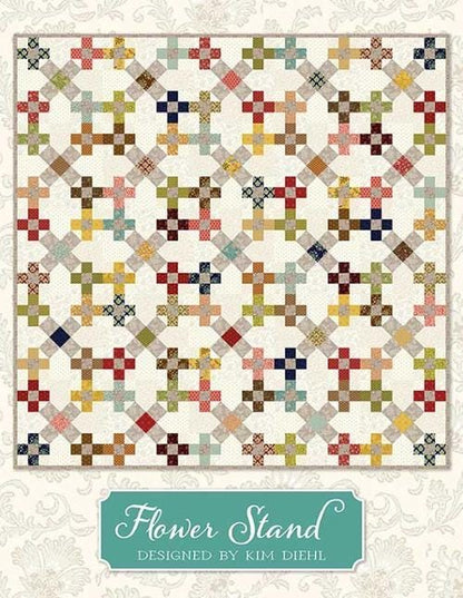 It's Sew Emma Kim Diehl Flower Stand Quilt Pattern ISE-314