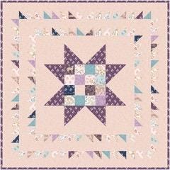 Poppie Cotton Little Star Baby Quilt Kit Featuring My Darling Deer Fabric Collection Finished Size: 40"x40"