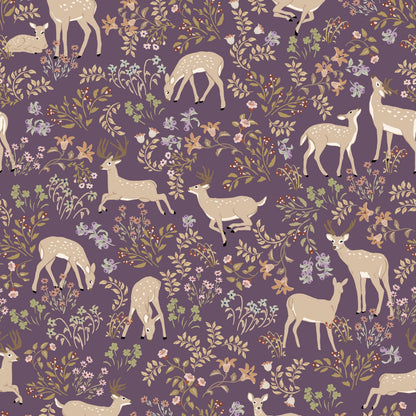 Poppie Cotton Little Star Baby Quilt Kit Featuring My Darling Deer Fabric Collection Finished Size: 40"x40"