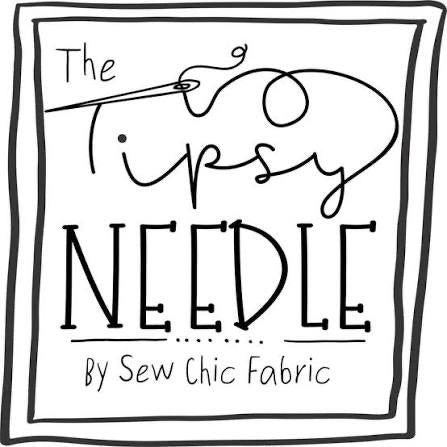 The Tipsy Needle Rockin' Around The Tree Quilt Pattern Finished Size: 62"x78" TTN-109