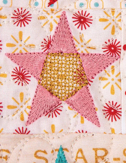 Riley Blake Lori Holt Farmhouse Star Quilt Machine Embroidery USB