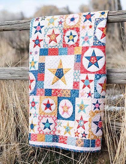 Riley Blake Lori Holt Farmhouse Star Quilt Machine Embroidery USB