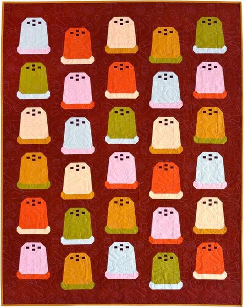 Pen + Paper Patterns Thimbles Quilt Pattern Finished Size: 57.5"x72.5" (Optional Fineline Glue Tip Sets Available)
