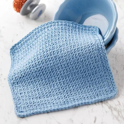 Annie's Crochet Learn-A-Stitch Dishcloths - 7 Projects Per Pattern Book