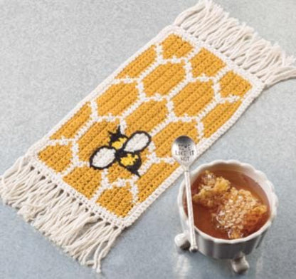 Annie's Crochet Farmhouse Mug Mats - 12 Projects Per Pattern Book