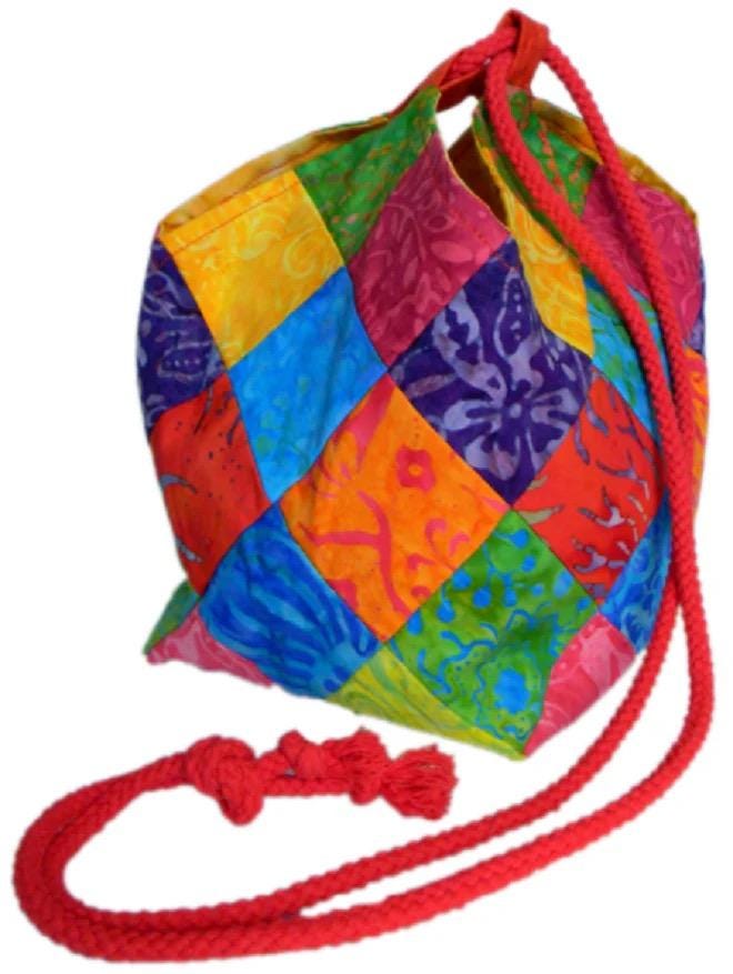 Quiltsmart Bitty Bag Printed Interfacing & Instructions Pack
