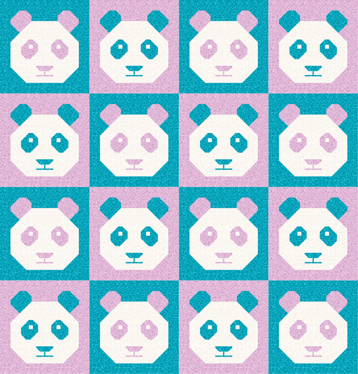 LIMITED EDITION Cotton and Joy Pandamonium Quilt Kit Featuring Lewis & Irene Bumbleberries Fabric Collection - Baby or Throw Size