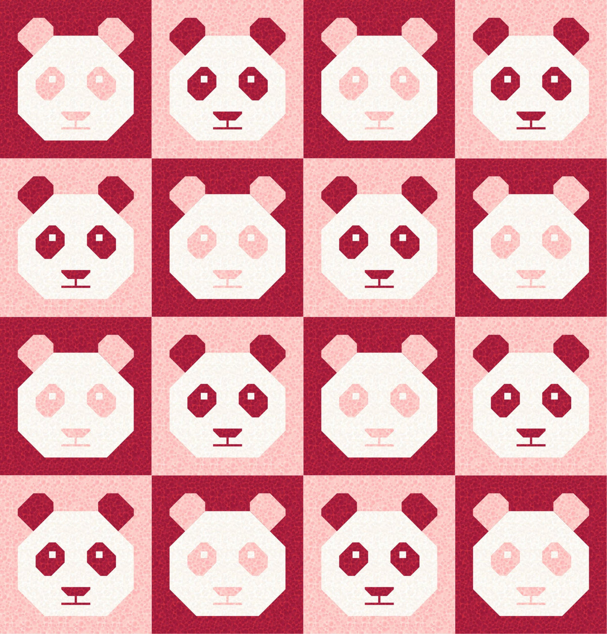 LIMITED EDITION!! Cotton and Joy Pandamonium Quilt Kit Featuring Lewis & Irene Bumbleberries Fabric Collection - Baby or Throw Size