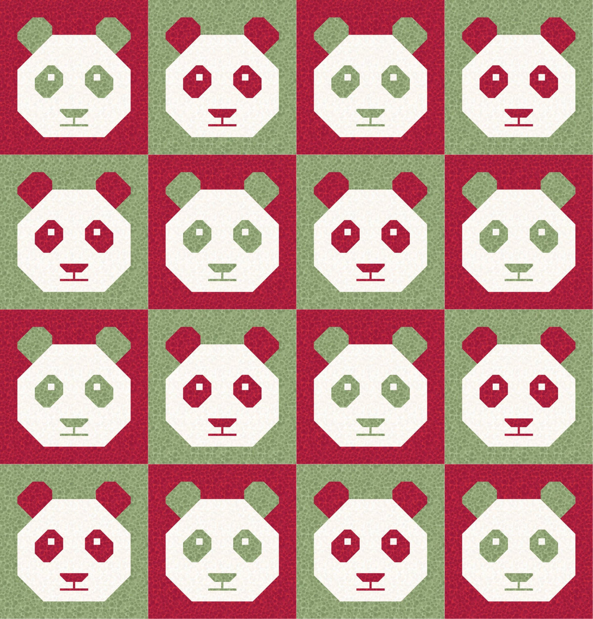 LIMITED EDITION!! Cotton and Joy Pandamonium Quilt Kit Featuring Lewis & Irene Bumbleberries Fabric Collection - Baby or Throw Size