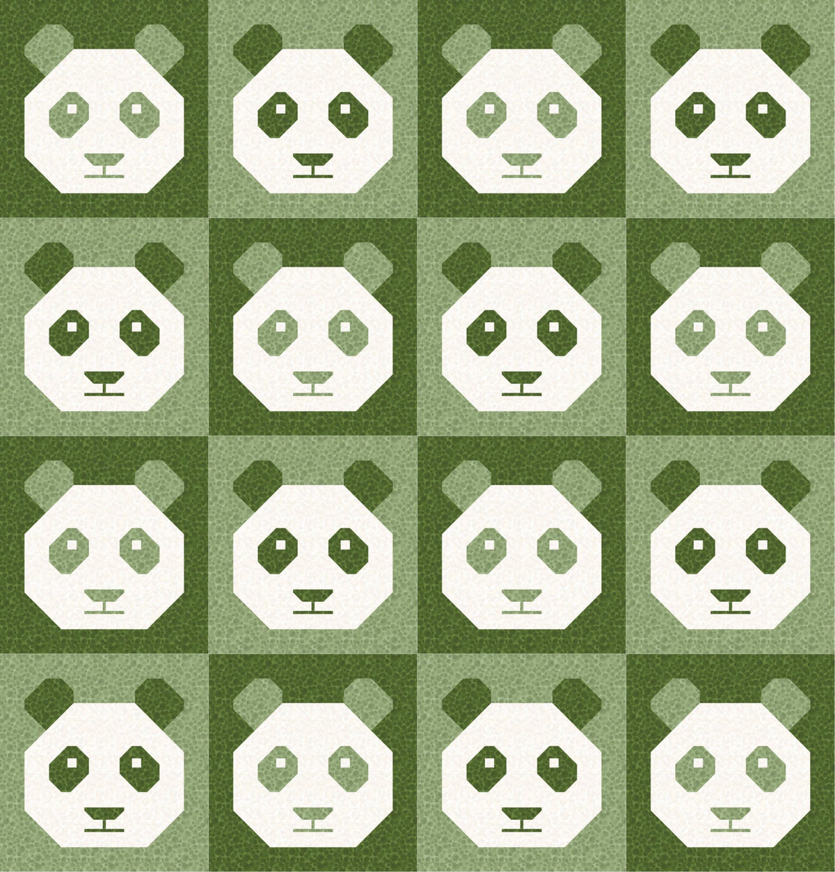 LIMITED EDITION!! Cotton and Joy Pandamonium Quilt Kit Featuring Lewis & Irene Bumbleberries Fabric Collection - Baby or Throw Size