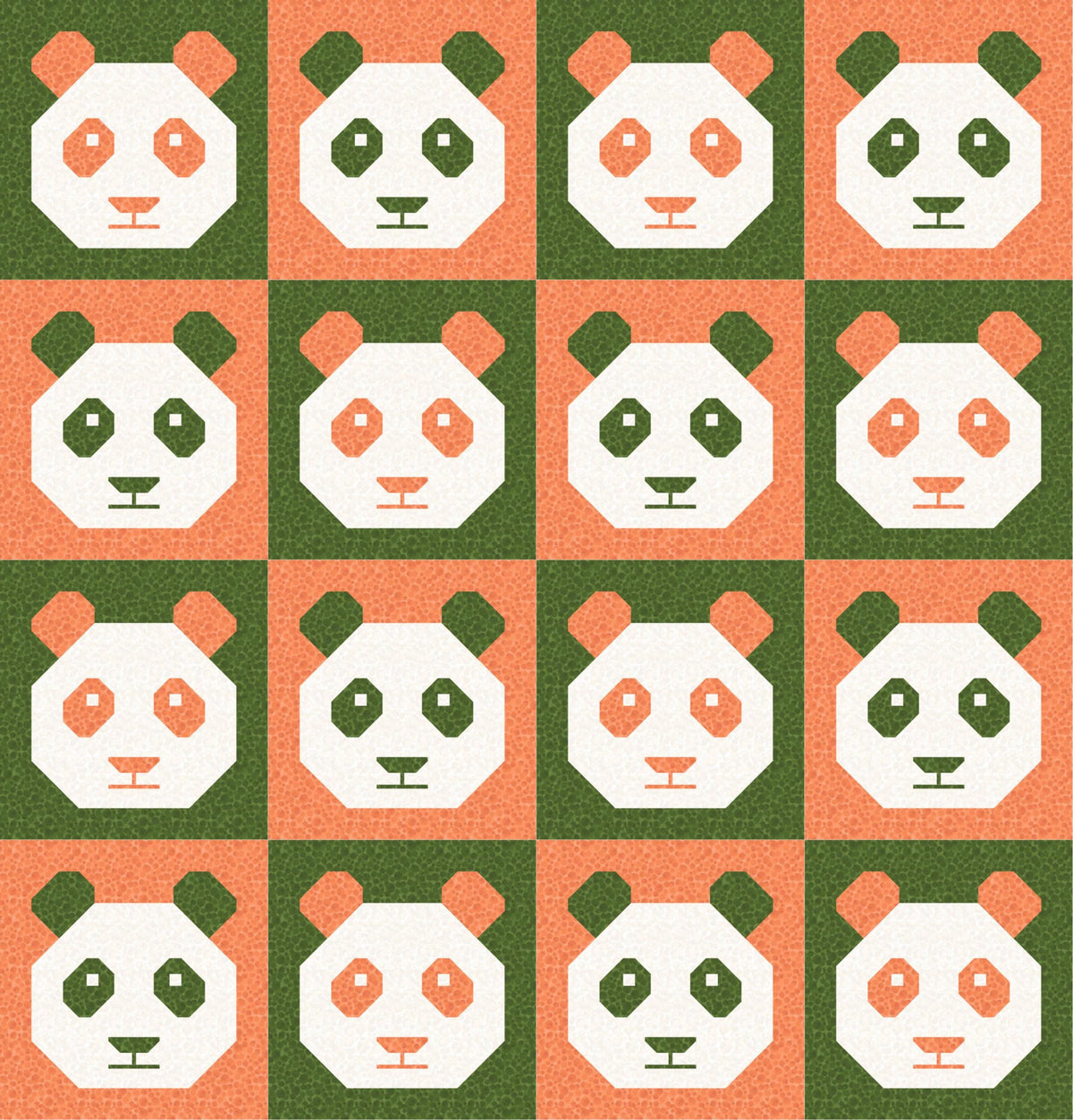 LIMITED EDITION!! Cotton and Joy Pandamonium Quilt Kit Featuring Lewis & Irene Bumbleberries Fabric Collection - Baby or Throw Size