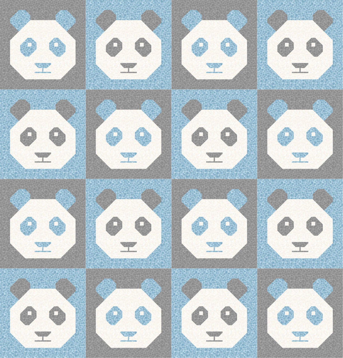 LIMITED EDITION!! Cotton and Joy Pandamonium Quilt Kit Featuring Lewis & Irene Bumbleberries Fabric Collection - Baby or Throw Size