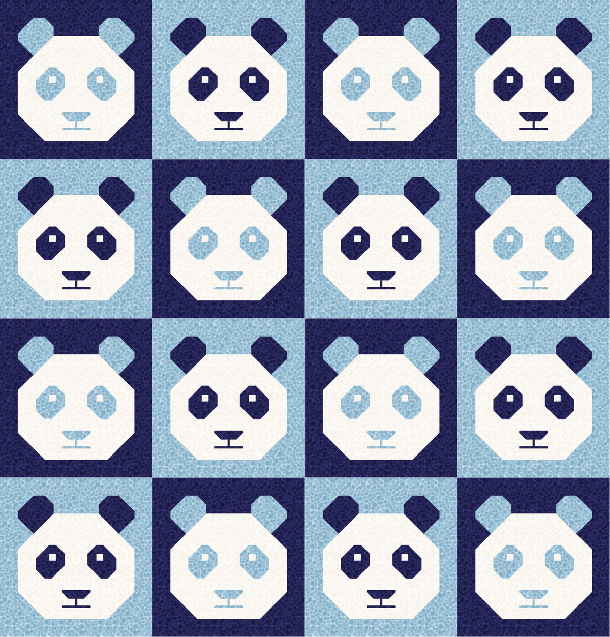 LIMITED EDITION!! Cotton and Joy Pandamonium Quilt Kit Featuring Lewis & Irene Bumbleberries Fabric Collection - Baby or Throw Size
