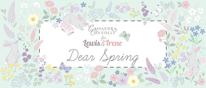 Lewis & Irene Dear Spring Fabric Collection 15pc Fat Quarter Bundle Authentic Premium 100% Cotton Quilt Shop Quality Fabrics