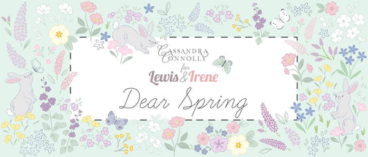 Lewis & Irene Dear Spring Fabric Collection 15pc Fat Quarter Bundle Authentic Premium 100% Cotton Quilt Shop Quality Fabrics