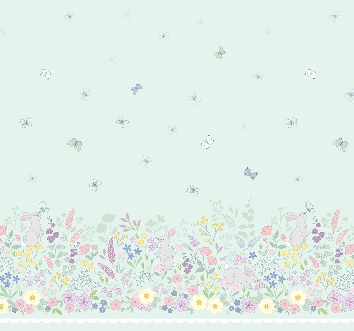 Lewis & Irene Dear Spring Fabric Collection Double Edge Border CC71 Authentic Premium 100% Cotton Quilt Shop Quality Fabrics