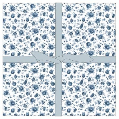 Poppie Cotton Lakeland Blues Fabric Collection 42pc 10" Stacker