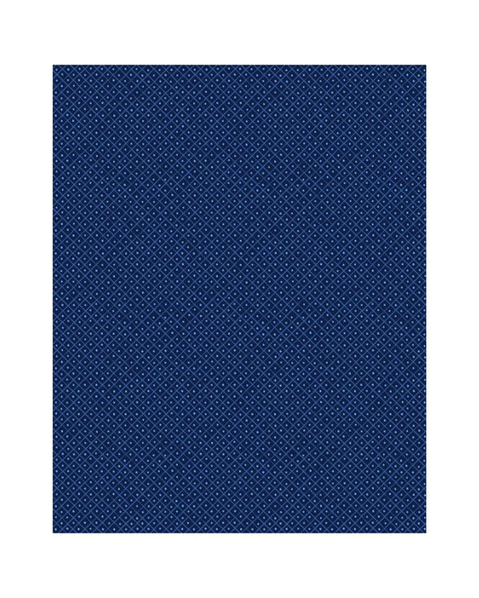 Lewis & Irene Tea Time Fabric Collection China Spot on Dark Blue Authentic Premium 100% Cotton Quilt Shop Quality Fabrics