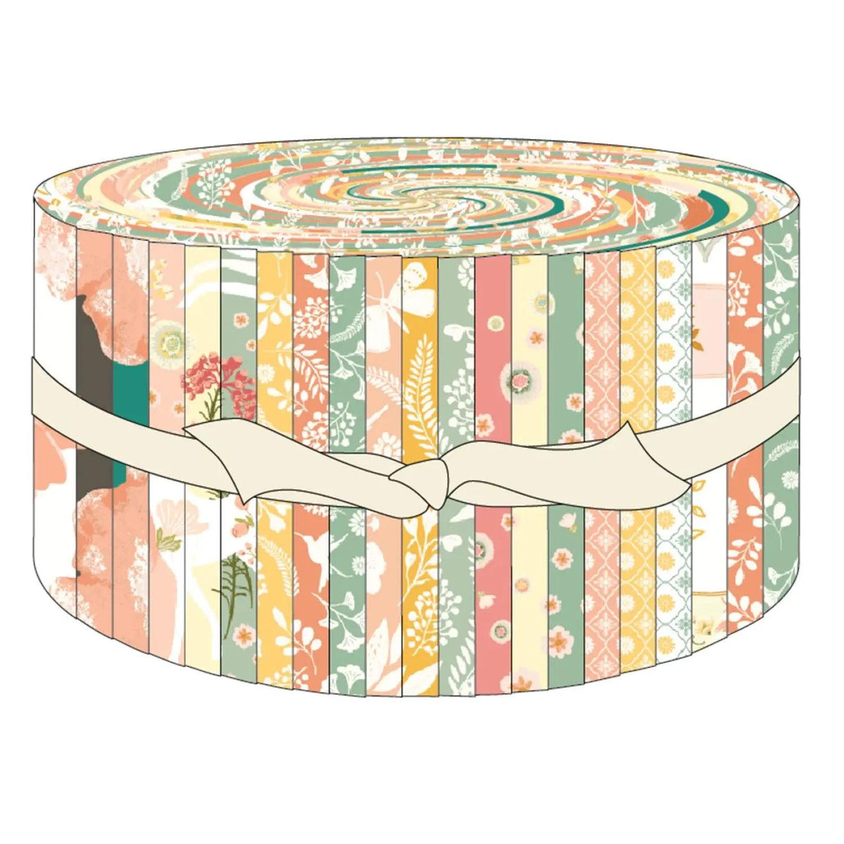 Poppie Cotton Unicorn Dreams Fabric Collection Jelly Roll (42pc 2.5" Strips) Authentic Premium 100% Cotton Fabrics