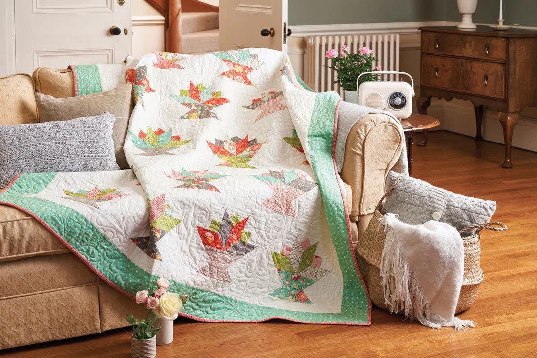 C&T Publishing Love Jelly Roll Quilts Pattern Book - 13 Projects Per Book (Softcover)