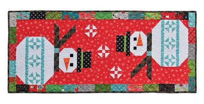 Anka's Treasures Mr. Frosty Table Runner Pattern ANK335 Finished Size: 20.5"x48.25"