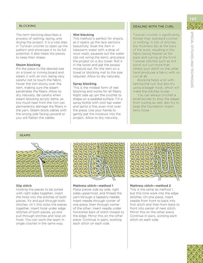Anna Nikipirowicz Tunisian Crochet Stitch Dictionary 150 Essential Stitches