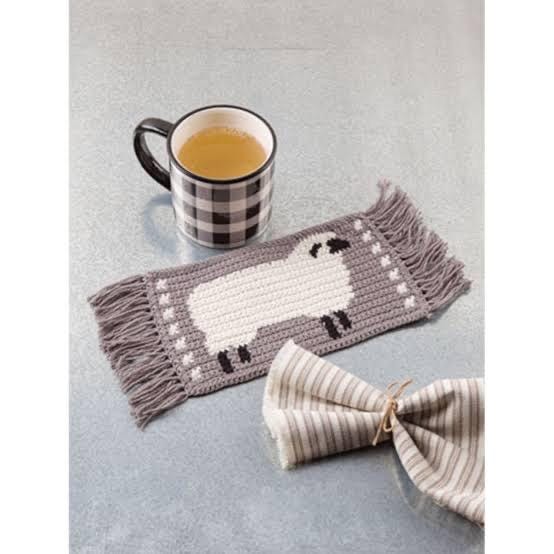 Annie's Crochet Farmhouse Mug Mats - 12 Projects Per Pattern Book