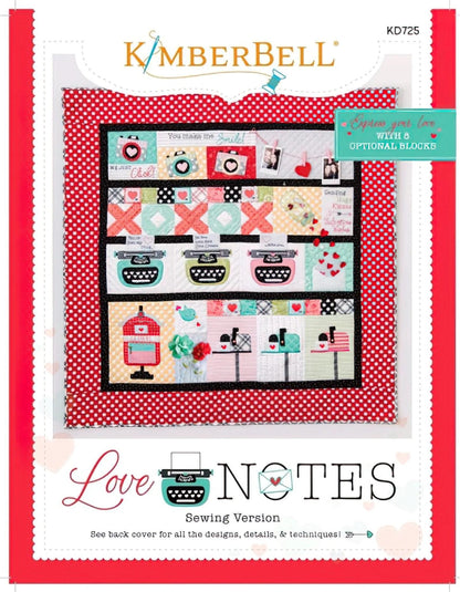 RETIRED!!! Kimberbell Love Notes Mystery Quilt Collection Machine Embroidery CD