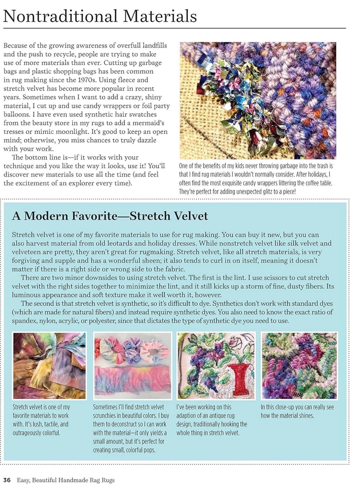 Deana David's Easy, Beautiful Handmade Rag Rugs Pattern Book - 12 Patterns Per Book (Softcover)