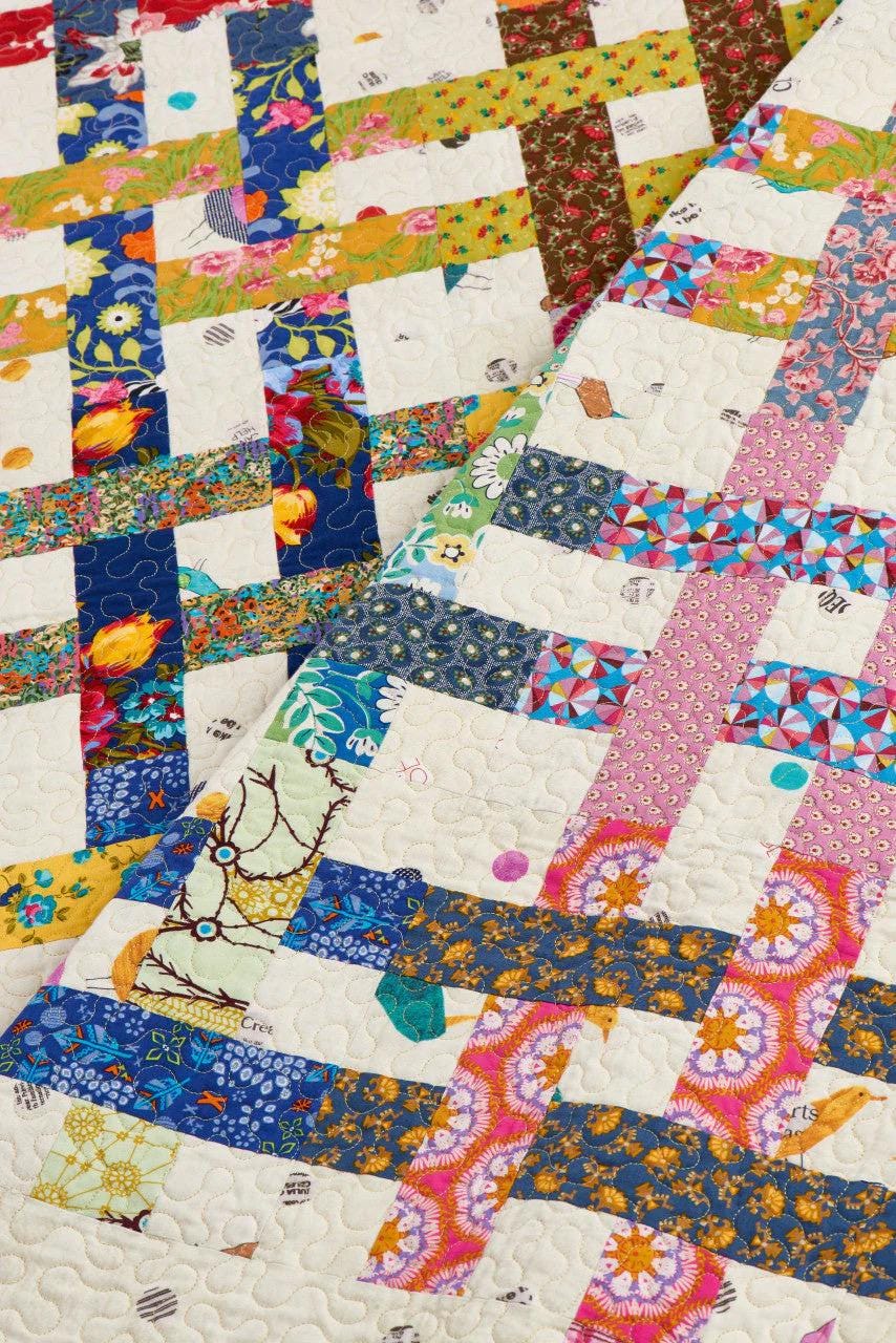 C&T Publishing Love Jelly Roll Quilts Pattern Book - 13 Projects Per Book (Softcover)