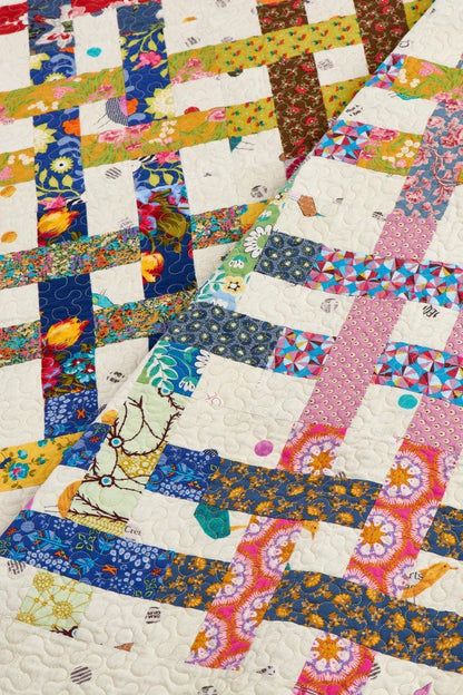C&T Publishing Love Jelly Roll Quilts Pattern Book - 13 Projects Per Book (Softcover)