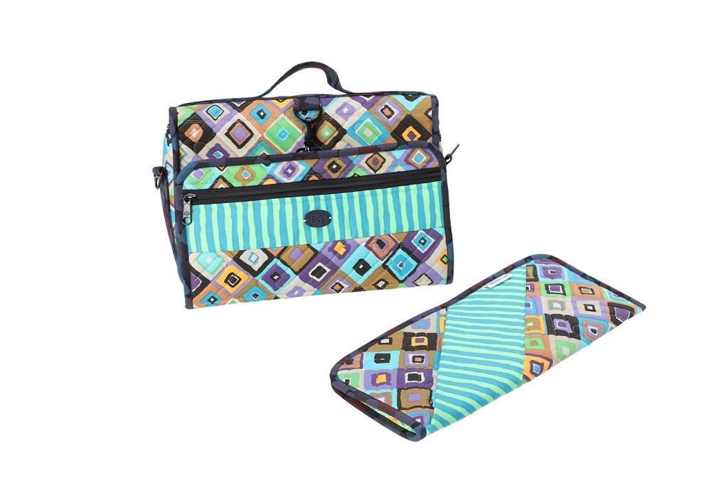 ByAnnie Travel Essentials 2.0 Organizer and Hot Tools Sleeve Pattern PBA201-2 (14 Colors of 18"x54" Mesh Packs Sold Separately)