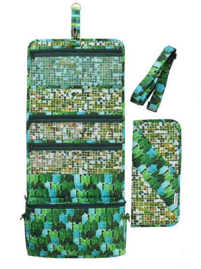 ByAnnie Travel Essentials 2.0 Organizer and Hot Tools Sleeve Pattern PBA201-2 (14 Colors of 18"x54" Mesh Packs Sold Separately)