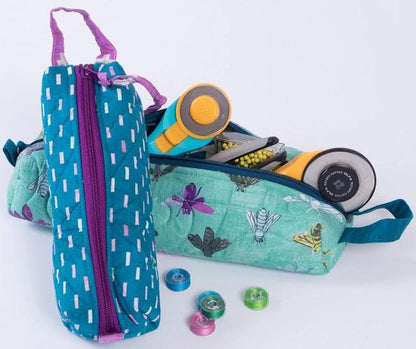 ByAnnie Quick Zip Cases Pattern - 2 Size Variations Per Pattern PBA239 (14 Colors of 18"x54" Mesh Packs Sold Separately)