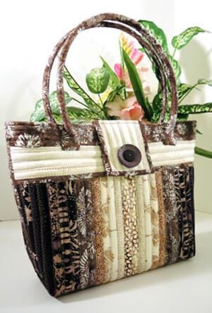 Aunties Two Twenty Strip Tote Pattern