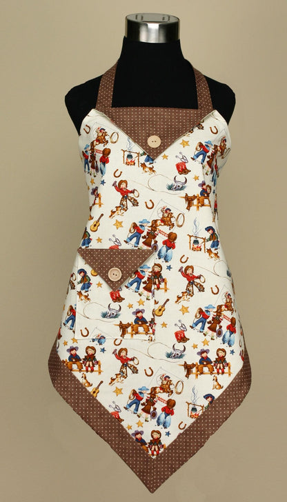 Vanilla House Designs Four Corners Apron Pattern P132 - One Size Fits All!