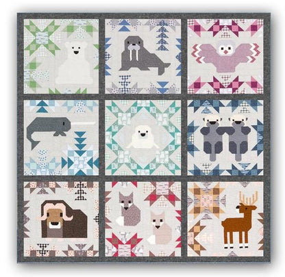 Elizabeth Hartman North Stars Quilt Pattern - 3 Size Variations Per Pattern