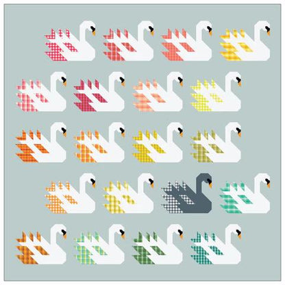 Elizabeth Hartman Swan Island Pattern - 4 Size Variations Per Pattern
