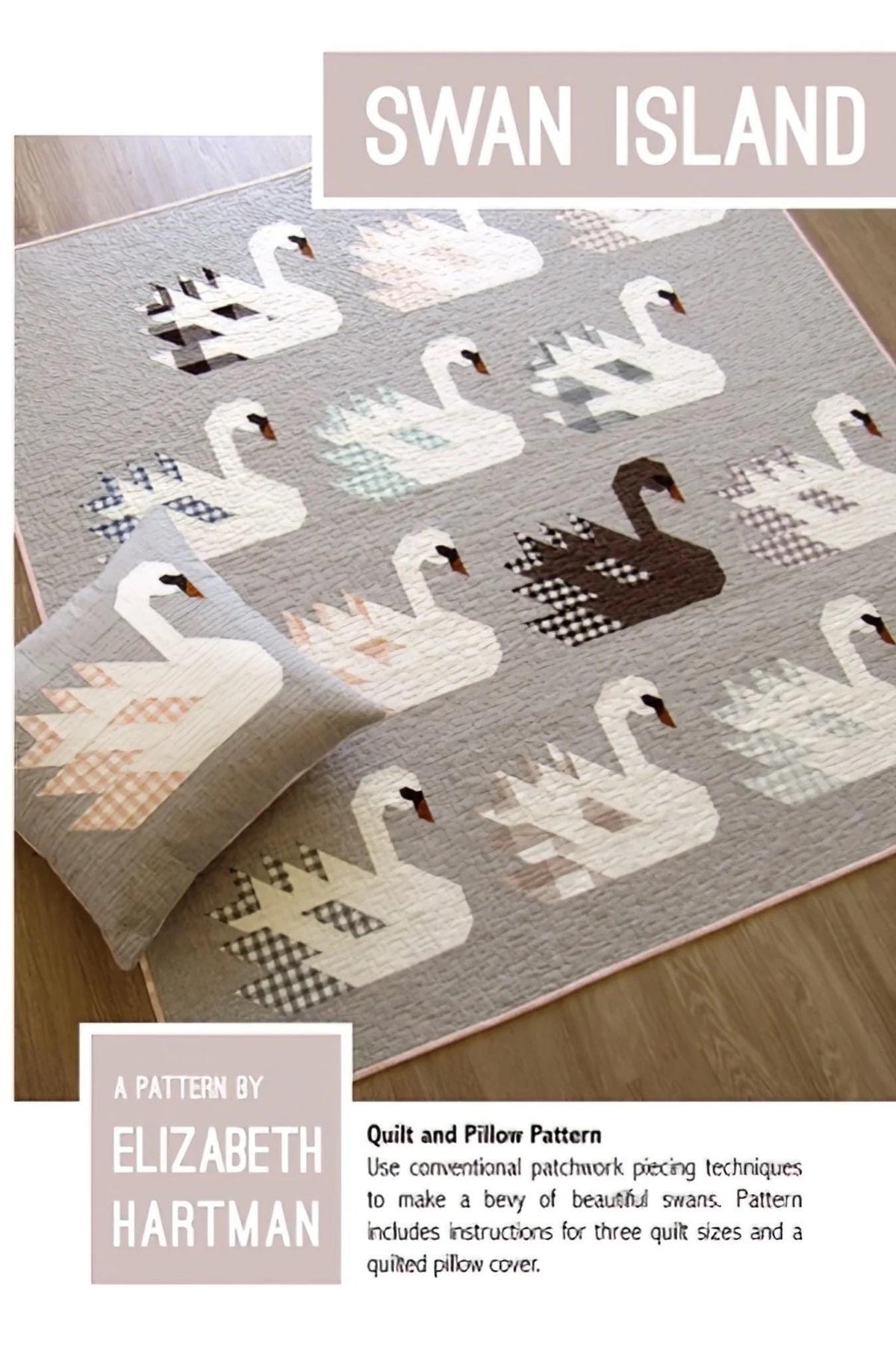 Elizabeth Hartman Swan Island Pattern - 4 Size Variations Per Pattern