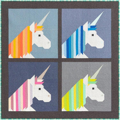 Elizabeth Hartman Lisa The Unicorn Pattern (3 Size Variations Per Pattern)