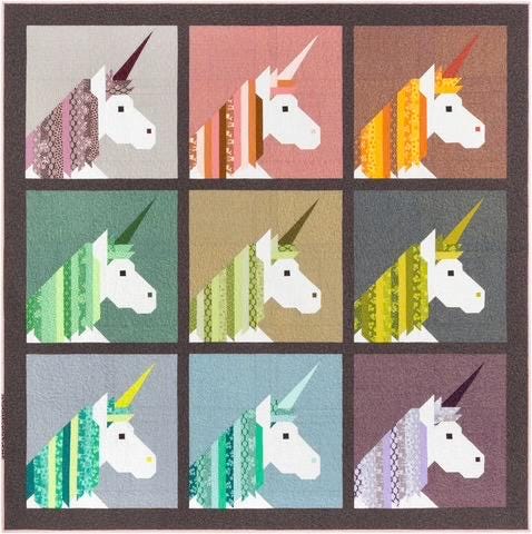 Elizabeth Hartman Lisa The Unicorn Pattern (3 Size Variations Per Pattern)