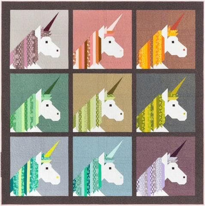 Elizabeth Hartman Lisa The Unicorn Pattern (3 Size Variations Per Pattern)