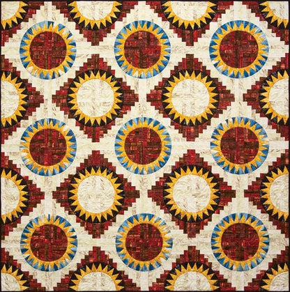 Quiltworx Country Picnic Foundation Paper Piecing Placemat Pattern