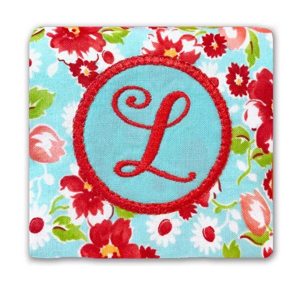 Pickle Pie Designs ITH Monogrammed Sticky Note Holders Pattern (Easy Digital Download Code Included With Pattern)