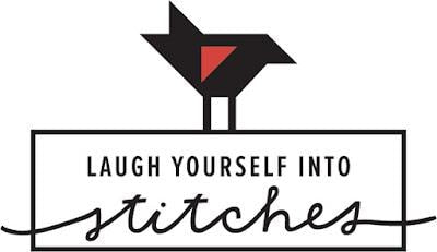 Laugh Yourself Into Stitches Frosty Lap and Wall Quilt Pattern - 2 Size Variations Per Pattern