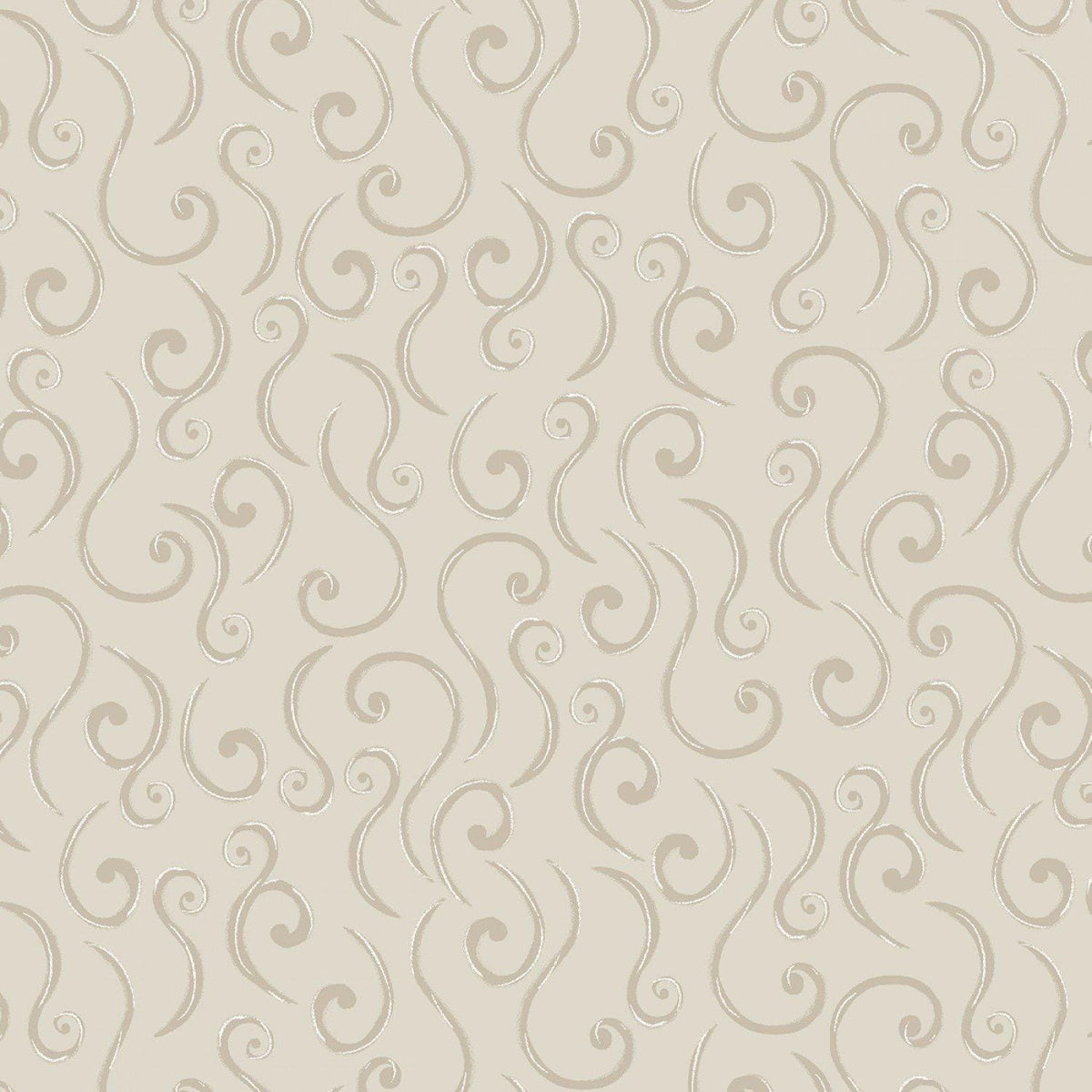 Windham Fabrics Whistler Studios Dark Roast Fabric Collection Steam Swirls on Cream Authentic Premium 100% Cotton Quilt Shop Quality Fabric