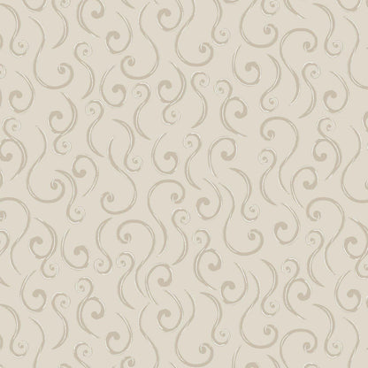 Windham Fabrics Whistler Studios Dark Roast Fabric Collection Steam Swirls on Cream Authentic Premium 100% Cotton Quilt Shop Quality Fabric