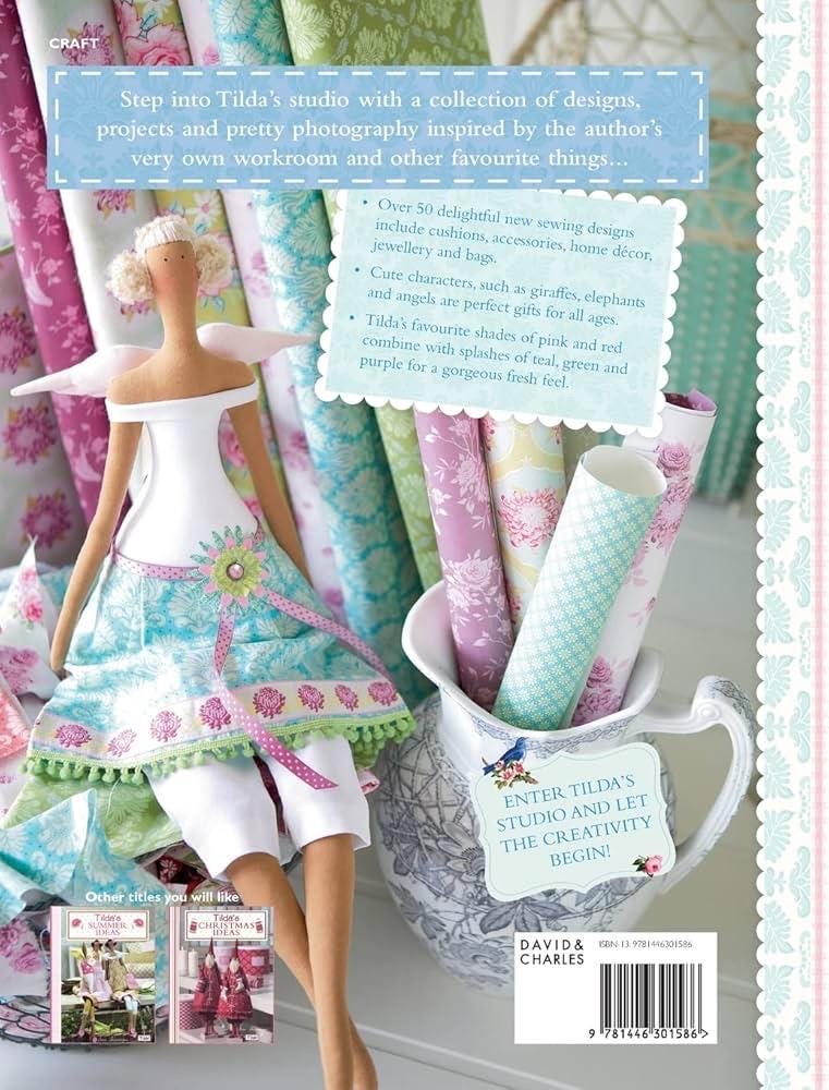 Tilda Quilts Tilda's Studio - Over 50 Fresh Projects For You and Your Home (Softcover)