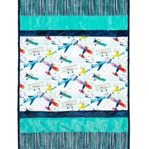Shannon Fabrics Cuddle Kit Flight Plan Finished Size: 38"x58"